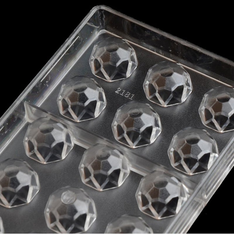 Grainrain polycarbonate chocolate mold polycarbonate chocolate bar mould diamond (19274) - Image 5